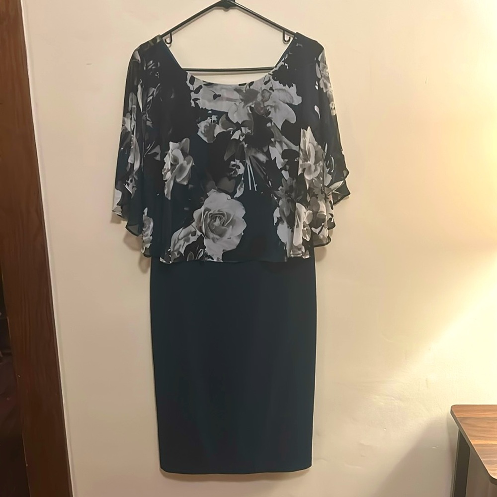 Mid Length Dress Blue Dress